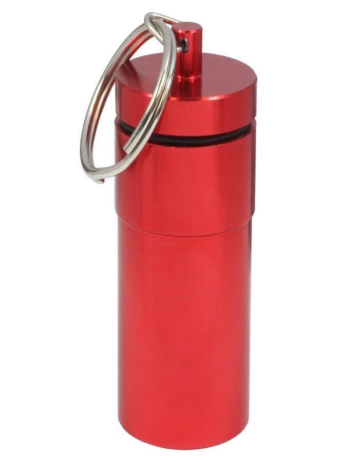 HTS 261F0 Large Red Aluminum Pill Container